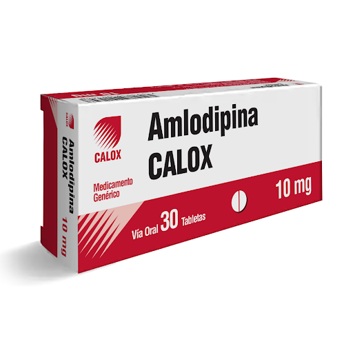 AMLODIPINA 10MG X 30 TABLETAS (CALOX)