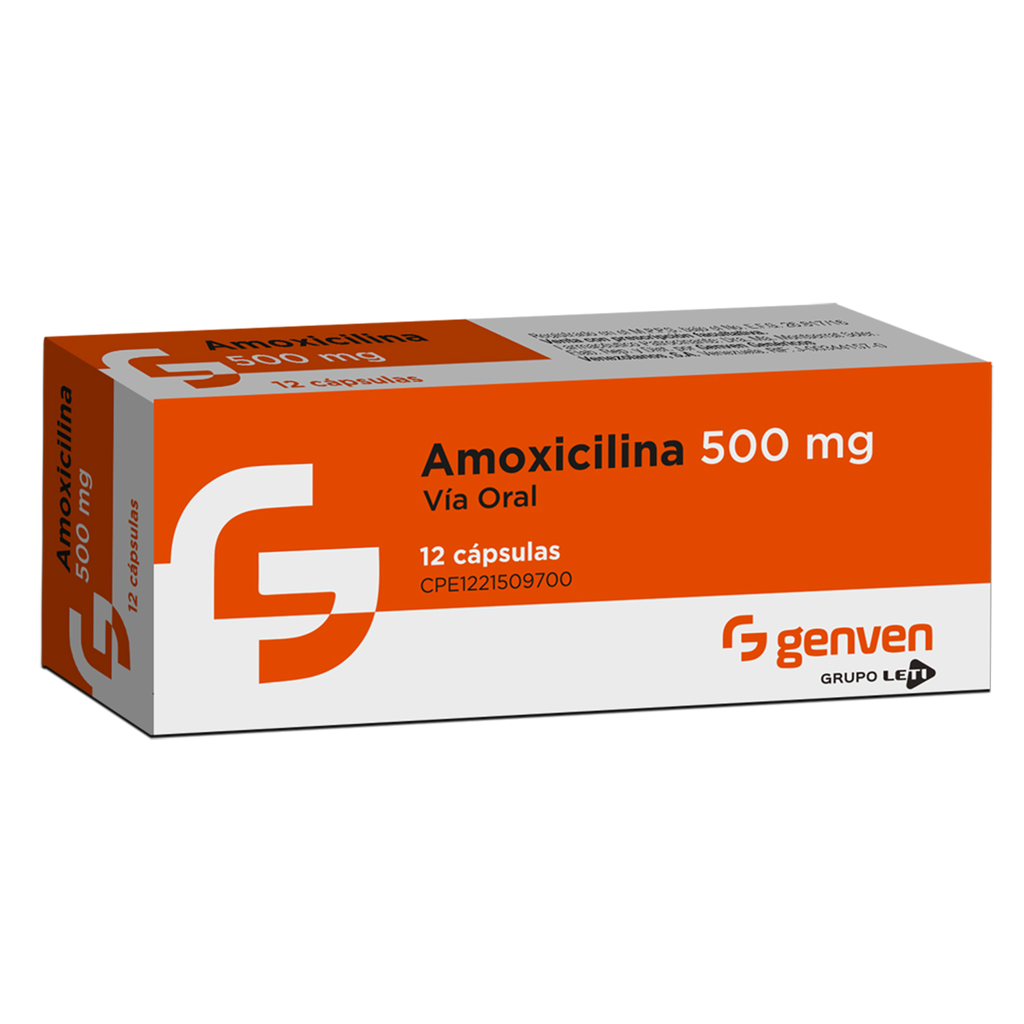[7591585470492] AMOXICILINA 500MG X 12 CAPSULAS (GENVEN)