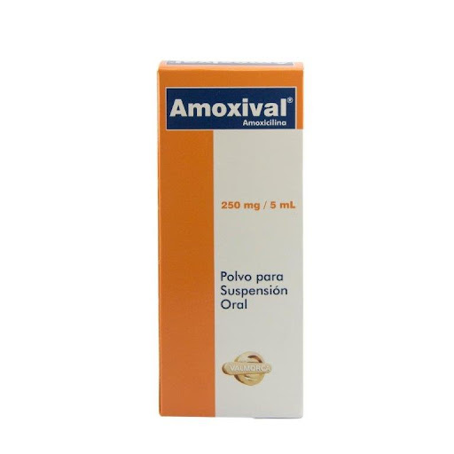 [7591020000758] AMOXIVAL POLVO PARA SUSPENSIÓN (AMOXICILINA) 250MG/5ML X 90ML (VALMORCA)