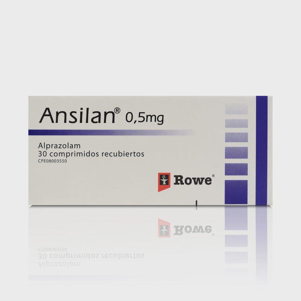 ANSILAN (ALPRAZOLAM) 0.5MG X 30 COMPRIMIDOS (MEGALABS)