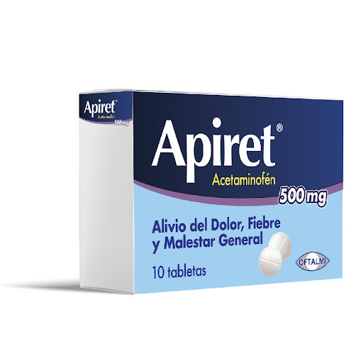 [7591196006462] APIRET 500 MG X 10 TABLETAS (OFTALMI)