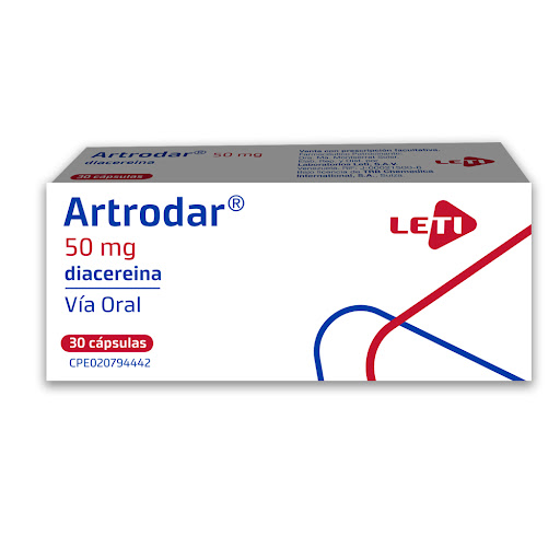 [7591585213402] ARTRODAR (DIACEREINA) 50MG X 30 CAPSULAS (LETI)