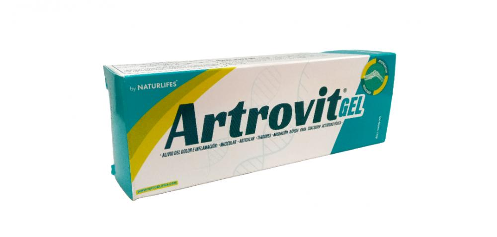 ARTROVIT GEL (GLUCOSAMINA - COLAGENO - ACIDO HIALURONICO - MAGNESIO)  X 120GR (NATURLIFE'S)