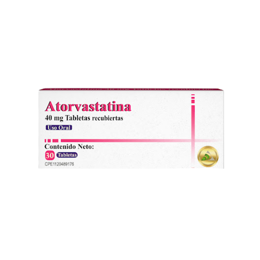 [7598578000254] ATORVASTATINA  40MG X 30 TABLETAS (MEDICAMENTOS DAC 55)