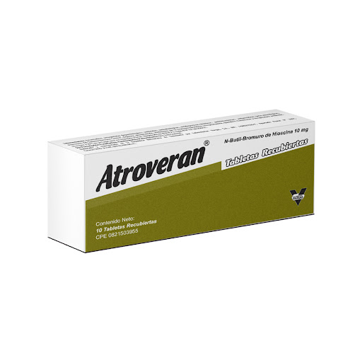 [7592349001129] ATROVERAN (N-BUTIL BROMURO DE HIOSCINA) 10MG X 10 TABLETAS R. (VARGAS)