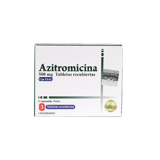 [7598578000049] AZITROMICINA  500MG X 3 TABLETAS (DAC 55)