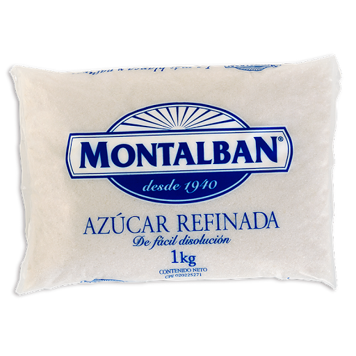 AZUCAR REFINADA X 1KG EMP. PLASTICO (MONTALBAN)
