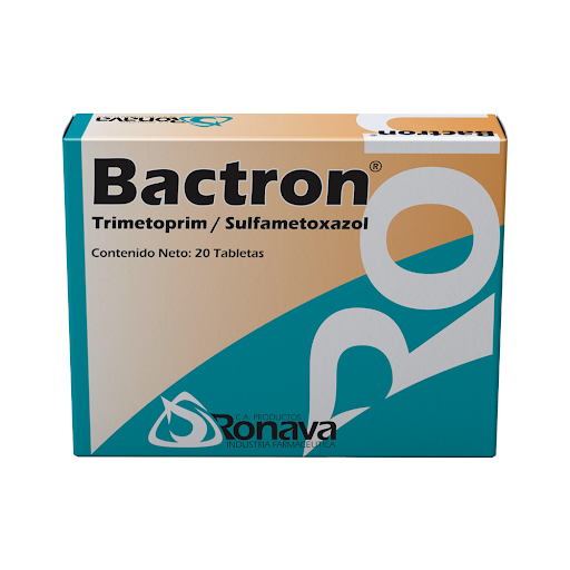 [7592806133073] BACTRON (TRIMETOPRIM - SULFAMETOXAZOL)  X 20 TABLETAS (RONAVA)