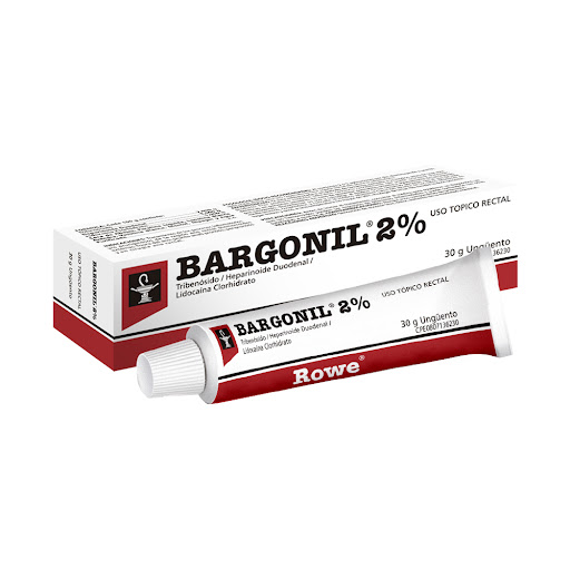 [7591955000052] BARGONIL UNGÜENTO (TRIBENOSIDO - HEPARINO DE DUODENAL - LIDOCAINA CLORHIDRATO) 2% X 30GR (MEGALABS)