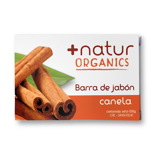 BARRA +NATUR CANELA 100GR (+NATUR ORGANICS)
