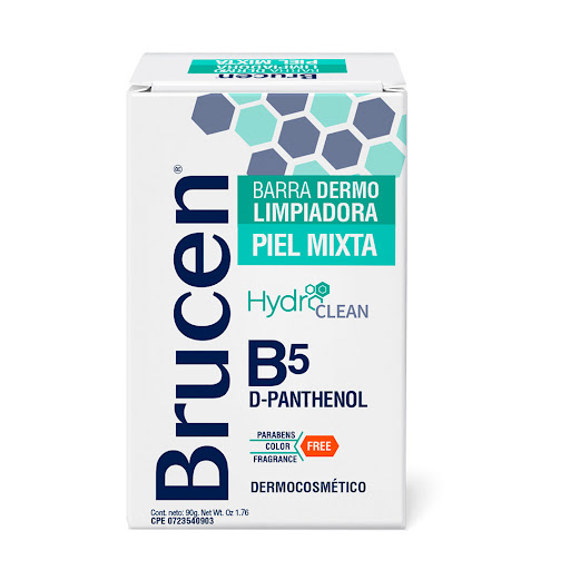 BARRA DERMOLIMPIADORA PIEL MIXTA CON B5 X 90GR (BRUCEN)