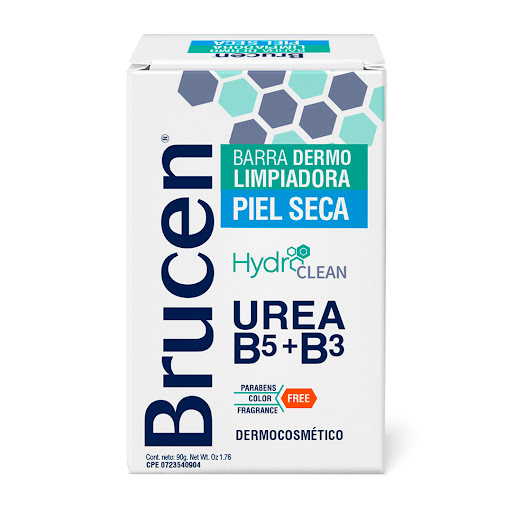 [7592090000570] BARRA DERMOLIMPIADORA PIEL SECA X 90GR (BRUCEN)