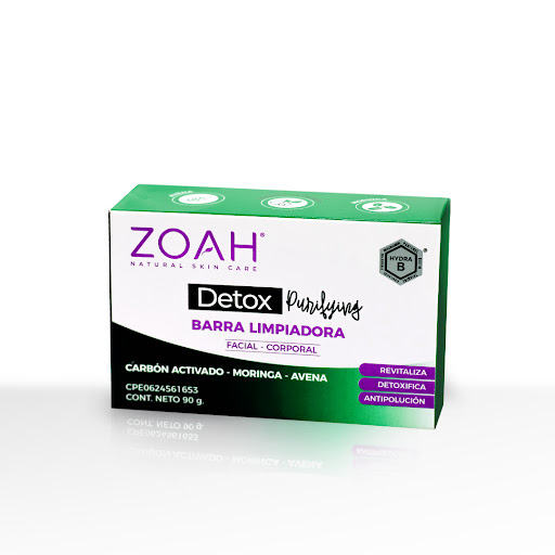 [7596211000296] BARRA LIMPIADORA DETOX PURIFYING X 90 GR (ZOAH)