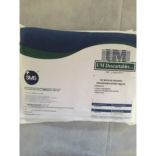 BATA PARA CIRUJANO X 1 UNIDAD