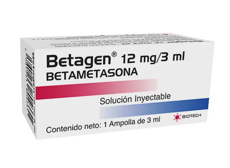 [7591243804331] BETAGEN (BETAMETASONA) 12 MG/ 3ML X 1 AMP