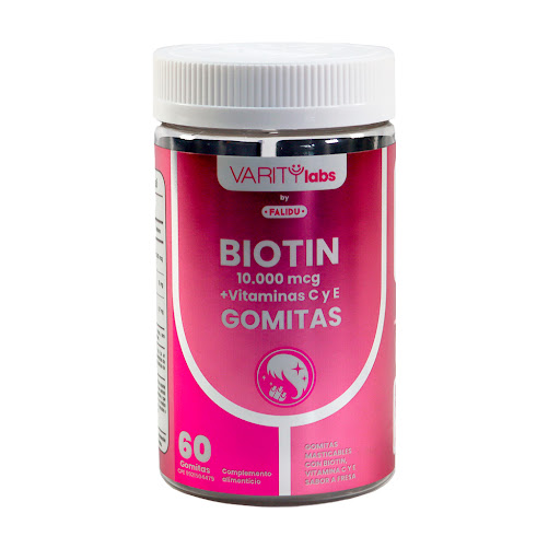BIOTIN 10.000MCG  X 60 GOMITAS (VARITY LABS).