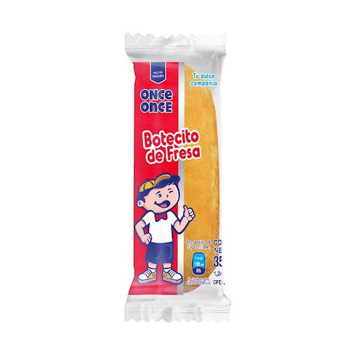 BIZCOCHO BOTECITOS DE FRESA 35GRS (ONCE ONCE)