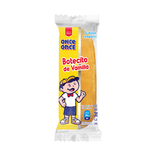 BIZCOCHO BOTECITOS DE VAINILLA 35GRS (ONCE ONCE)