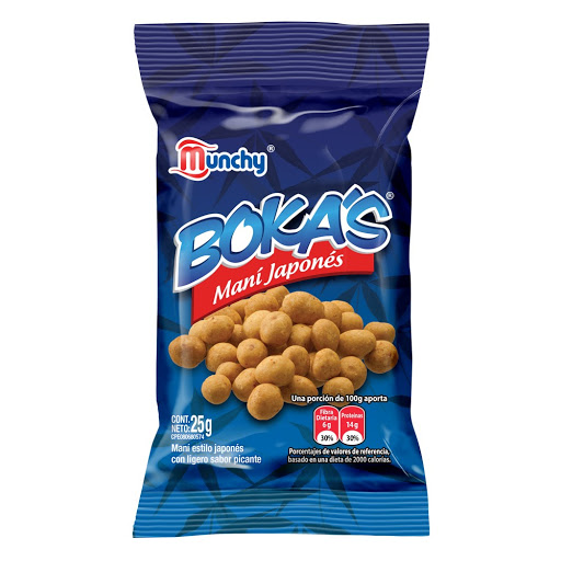 [7592708000268] BOKA´S MANI JAPONES X 25 GR (MUNCHY)