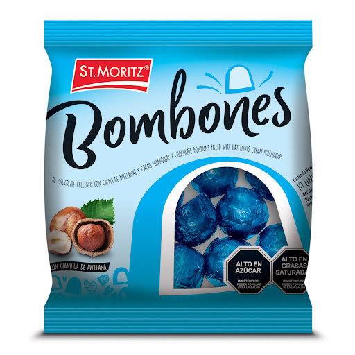 BOMBONES DOMO FOIL BOLSA 10 UNIDADES (ST MORITZ)