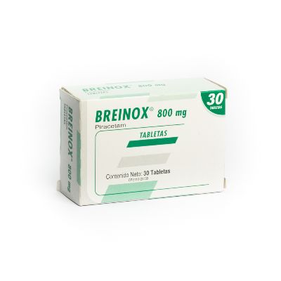 BREINOX (PIRACETAM) 800MG X 30 TABLETAS (FARMA)