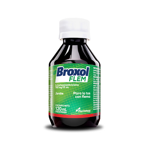 BROXOL FLEM (S-CARBOXIMETILCISTEINA) 750MG/15ML X 120ML (PHARMETIQUE)