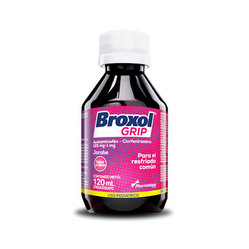 [7592454000734] BROXOL GRIP USO PEDIATRICO (ACETAMINOFEN - CLORFENIRAMINA) 125MG - 1MG X 120ML (LA SANTE)
