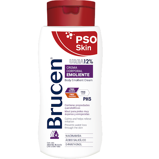 [7592090001607] BRUCEN CREMA CORPORAL EMOLIENTE (NIACINAMIDA - ACIDO SALICILICO - D PANTHENOL)  X 250ML (BRUPHARM)