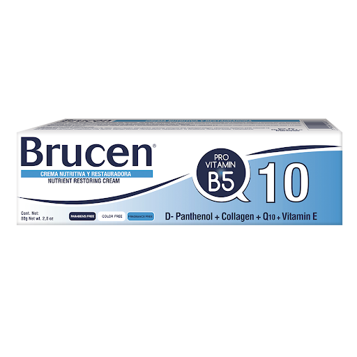 [7592090000037] BRUCEN CREMA Q10 (D PANTHENOL - COLAGENO - Q10 - VITAMINA E)  X 80GR (BRUPHARM)