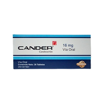 CANDER (CANDESARTAN) 16MG X 30 TABLETAS (VALMORCA)