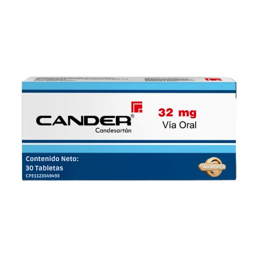 CANDER (CANDESARTAN) 32MG X 30 TABLETAS (VALMORCA)