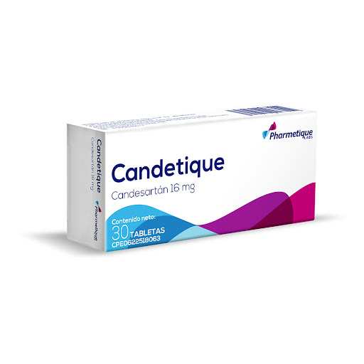 [7592454003551] CANDETIQUE (CANDESARTAN) 16MG X 30 TABLETAS (LA SANTE)