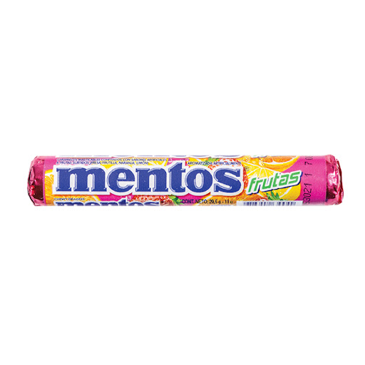 CARAMELOS FRUTAS 15.84 GR (MENTOS)