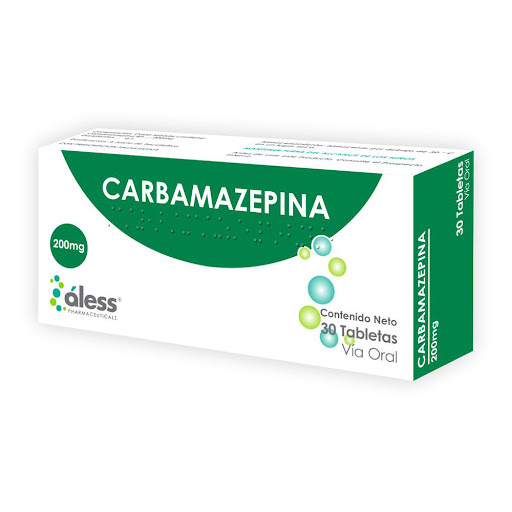 CARBAMAZEPINA 200MG X 30 TABLETAS (ALESS)
