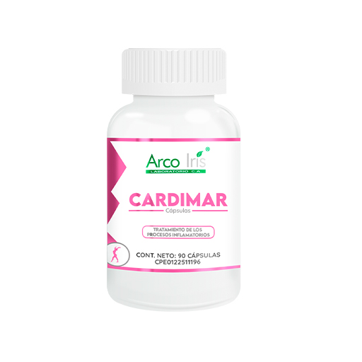 [7592946000341] CARDIMAR (CENTELLA ASIATICA) X 90 CAPSULAS (ARCOIRIS)