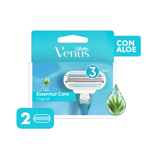 CARTUCHO MAQUINA DE AFEITAR VENUS X 2 UNIDADES (GILLETTE)
