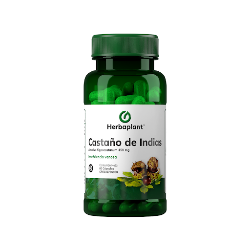 CASTAÑO DE INDIAS  450MG X 60 CAPSULAS (HERBAPLANT)