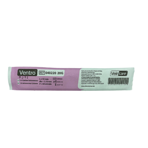 CATETER INTRAVENOSO Nº 20   X 1 UNIDAD (CORP CESMAR)