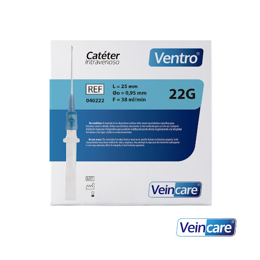 [7595059001304] CATETER JELCO NRO. 22  X 1 UNIDAD (VEINCARE)