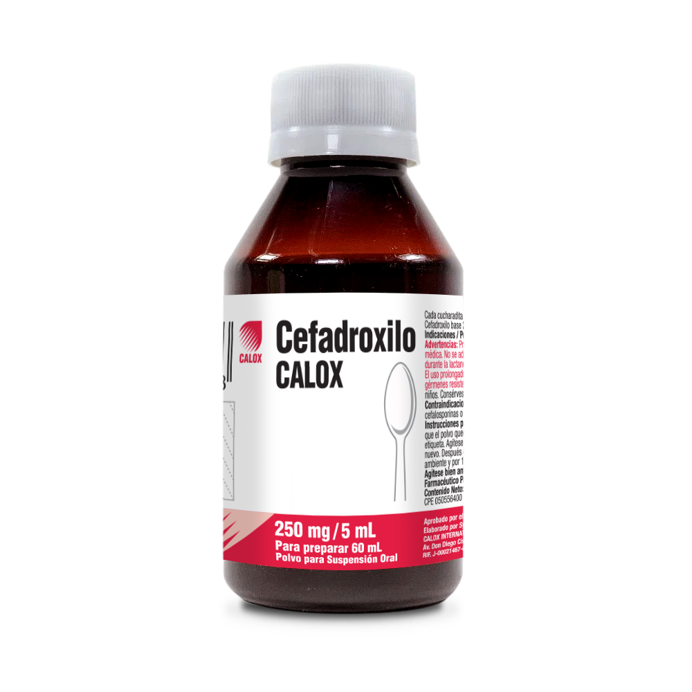 [7591519003208] CEFADROXILO  250MG/5ML X 60 ML SUSPENCION (CALOX)