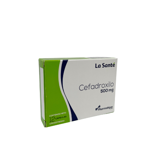 [7703763226054] CEFADROXILO  500MG X 12 CAPSULAS (LA SANTE)