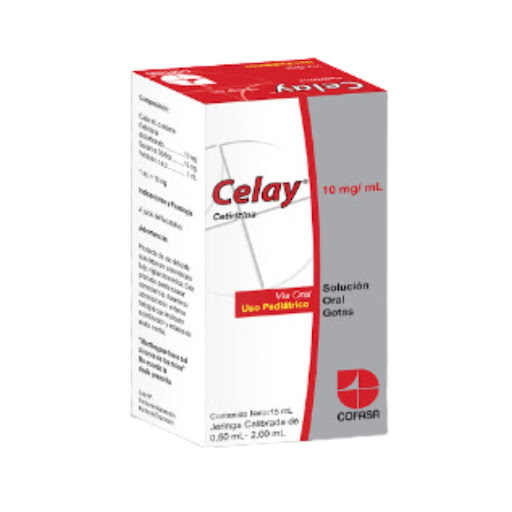 CELAY (CETIRIZINA) 10MG/ML X 15ML GOTAS (COFASA)