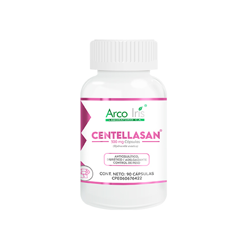 [7592946005704] CENTELLASAN (CENTELLA ASIATICA) 300MG X 90 CAPCULAS (ARCO IRIS)