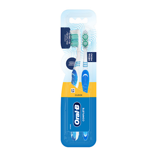 [7501006719932] CEPILLO DENTAL ORAL B COMPLETE BASE 2 PACK 2 UNIDADES (ORAL B)