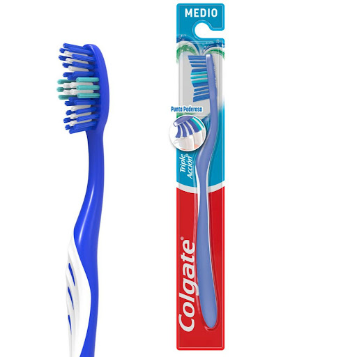 CEPILLO DENTAL TRIPLE ACCION MEDIO   (COLGATE-PALMOLIVE)