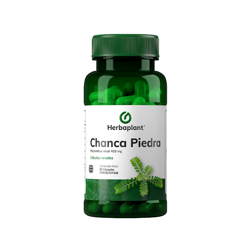 [7592710000478] CHANCA PIEDRA 400MG X 60 CAPSULAS (HERBAPLANT)