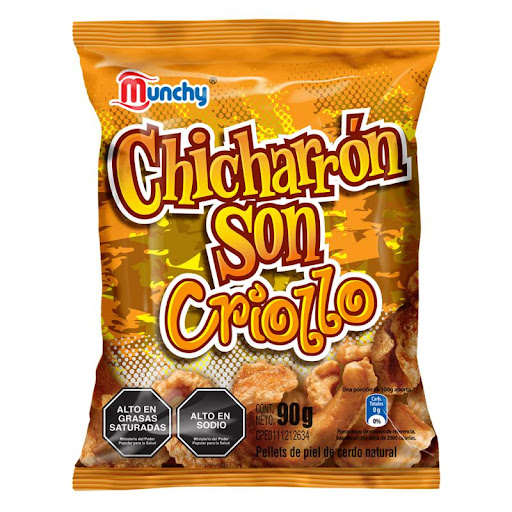 CHICHARRON SON CRIOLLO 90 GR (MUNCHY)