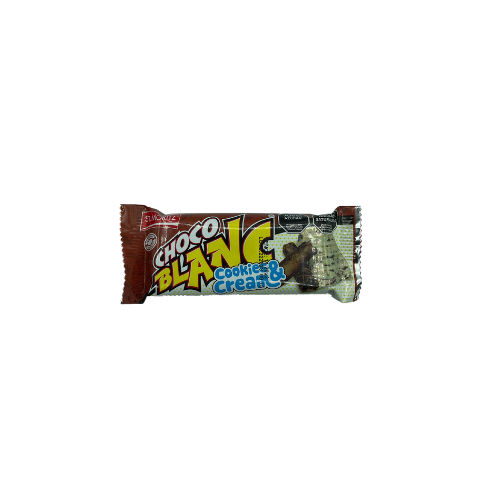 CHOCOLATE CHOCO BLANC COOKIES & CREAM 32GR (ST MORITZ)