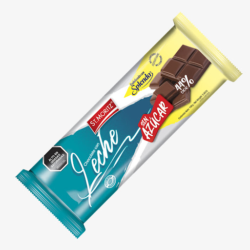 [7591720031243] CHOCOLATE DE LECHE SIN AZUCAR 100GR (ST MORITZ)