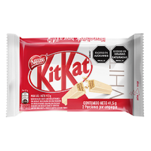 CHOCOLATE WHITE X 41.5GR (KIT KAT)